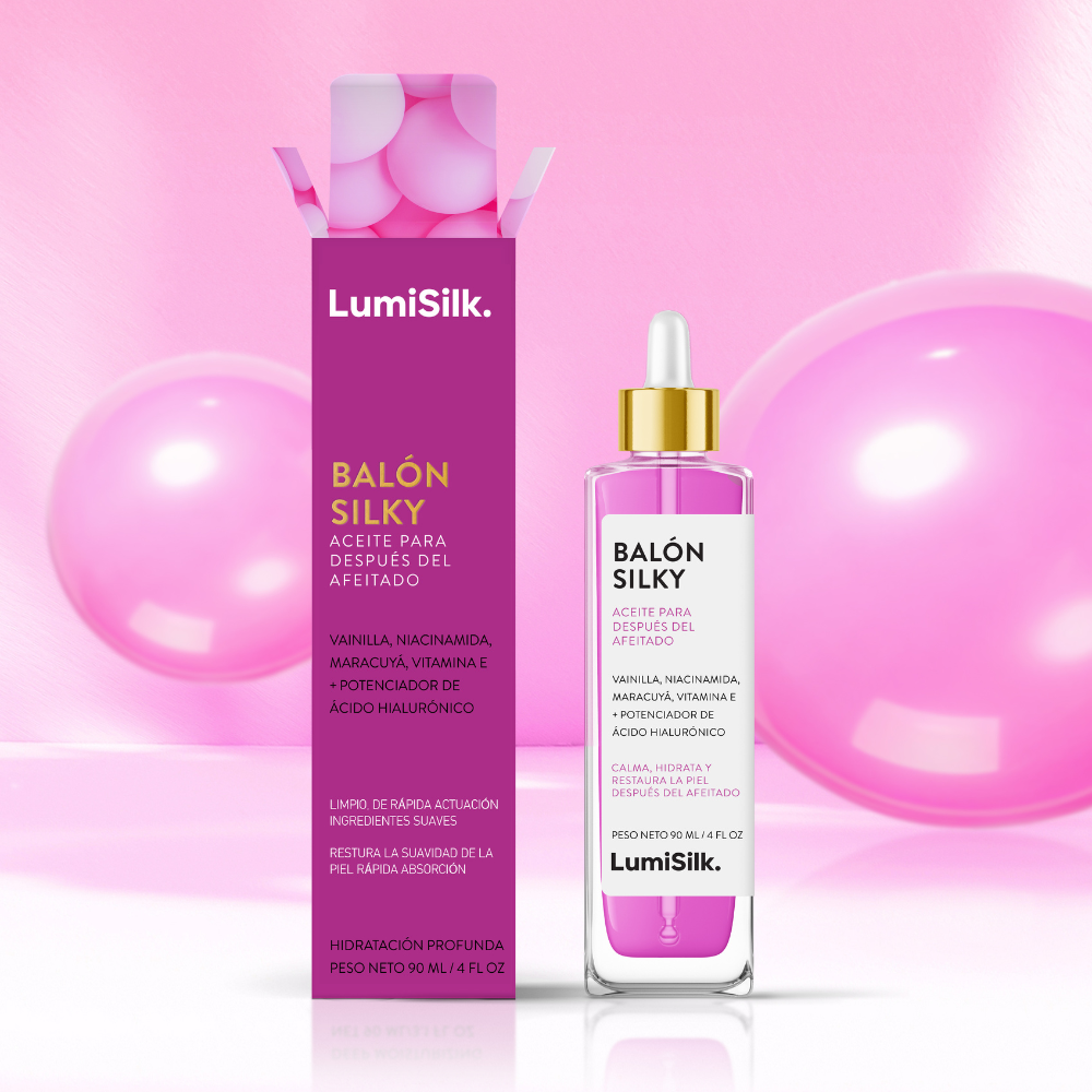 Balón Silky – Aceite para después del afeitado